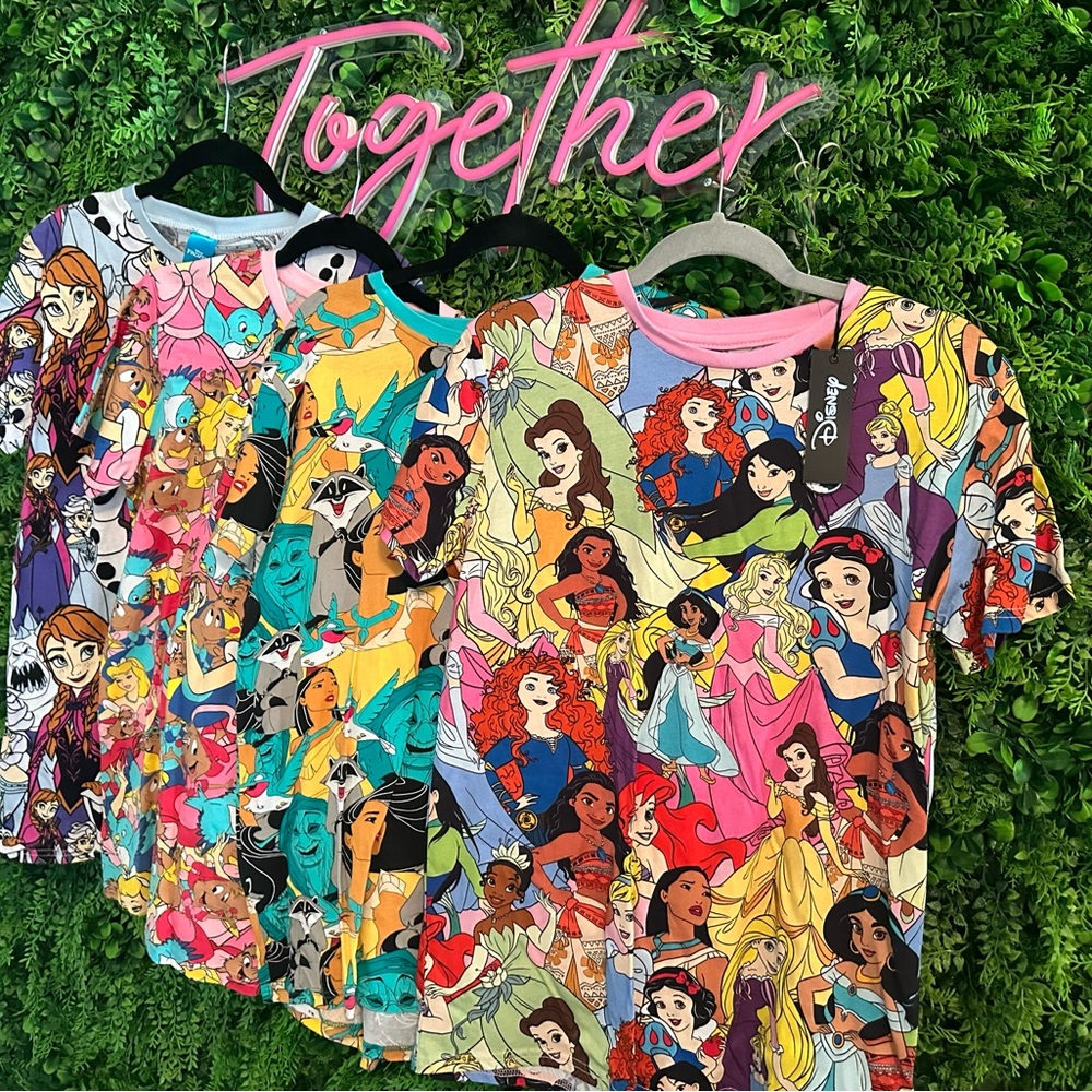 4 Cakeworthy X Disney shirts size M and L